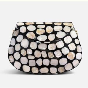 RAMLA mother of pearl inlaid evening bag - NEW!
